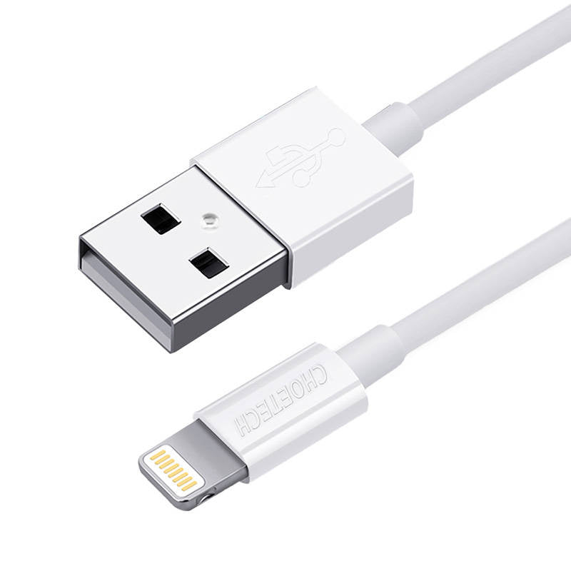 USB to Lightning cable Choetech IP0026, MFi,1.2m (white) - Product Image 2
