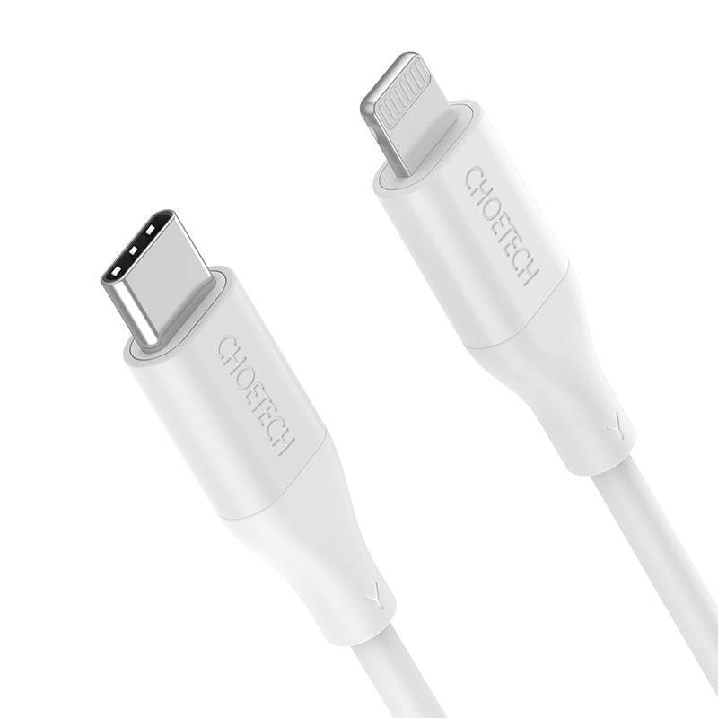 Cable Choetech IP0040 USB-C to Lightning PD18/30W 1,2m (white) - Product Image 4