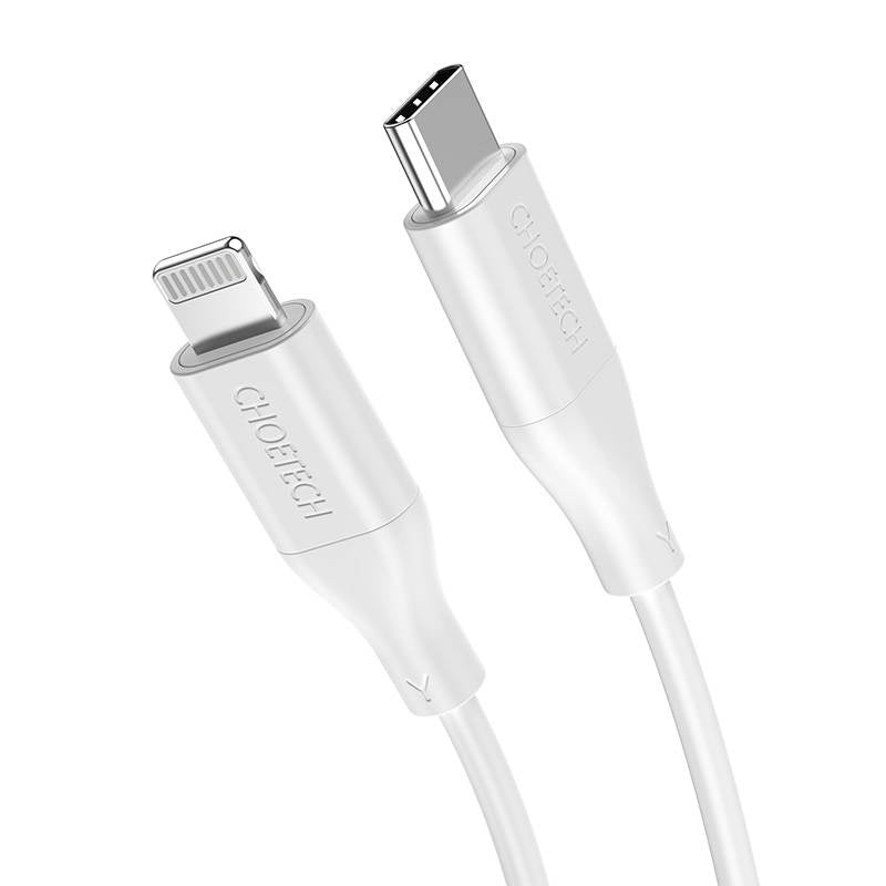 Cable Choetech IP0040 USB-C to Lightning PD18/30W 1,2m (white) - Product Image 6