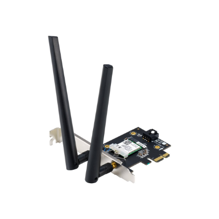 Asus | WiFi 7 PCI-E Adapter with 2 external antennas | PCE-BE6500 | 802.11be | Mesh Support No | MU-MiMO No | No mobile