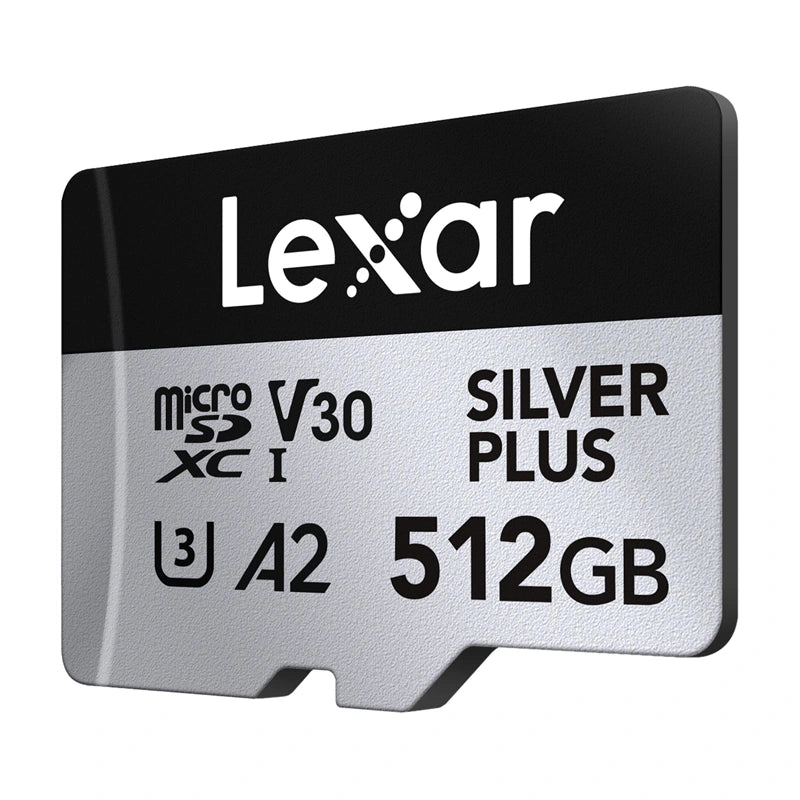 Karta pamięci Lexar High-Performance Silver Plus microSDXC 512GB + adapter - Image 4