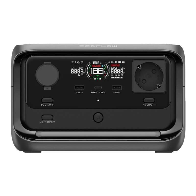 Set: EcoFlow River 3 Plus power station + 160W photovoltaic panel. - Image 3