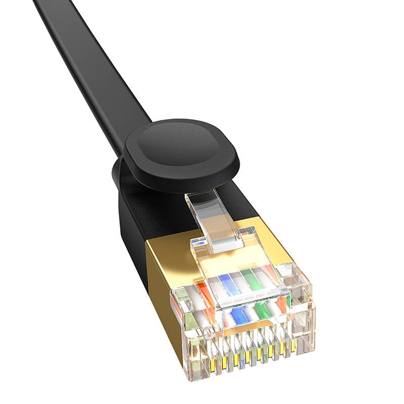 Baseus Cat 7 UTP Ethernet RJ45 Cable Flat 2 m black - Product Image 6