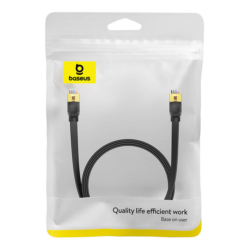Baseus Cat 7 UTP Ethernet RJ45 Cable Flat 2 m black - Product Image 8