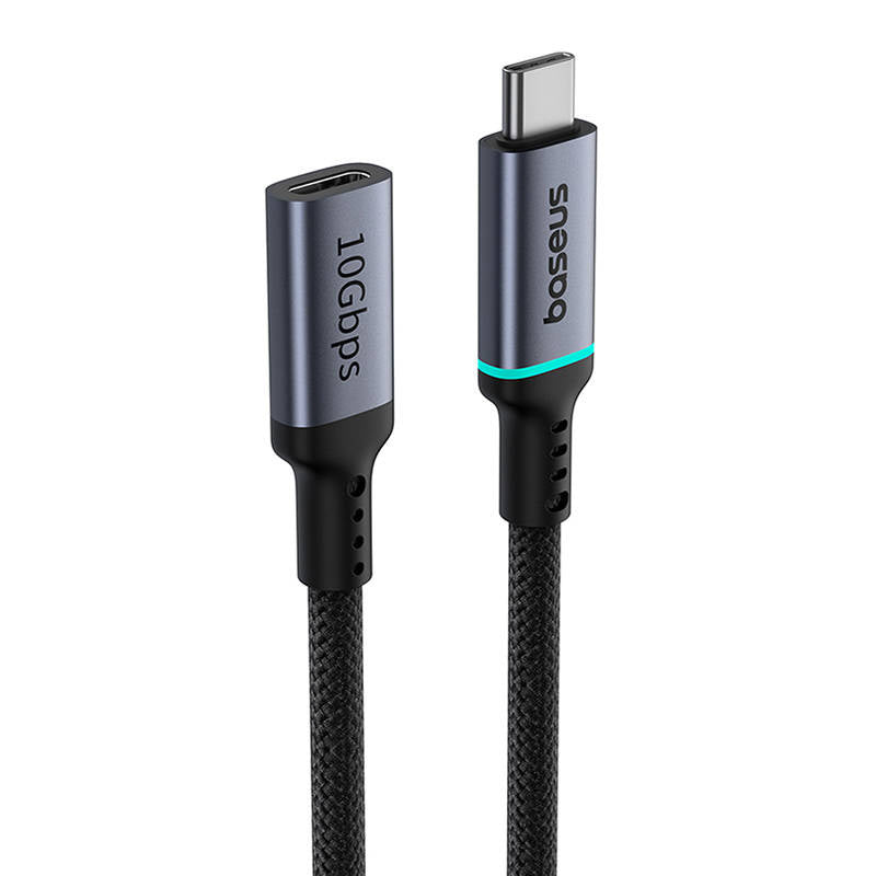 Baseus High Definition extension cable USB-C Male to Female 10Gbps, 0,5m (black) - Product Image 3