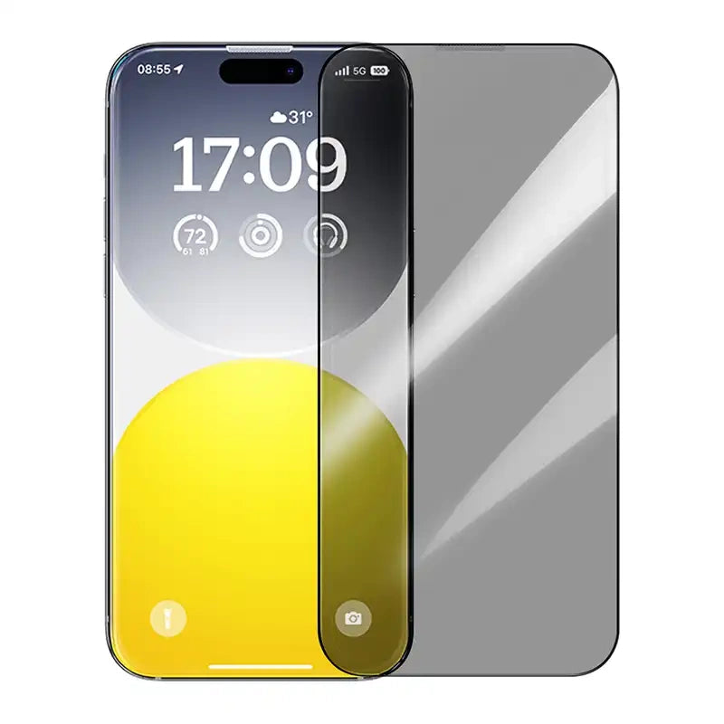 Privacy Protection Tempered Glass Baseus Diamond iPhone 15 - Product Image 2