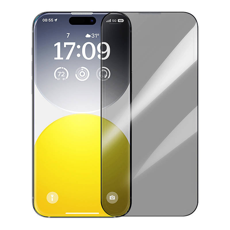 Privacy Protection Tempered Glass Baseus Sapphire iPhone 15 ProMax - Product Image 2