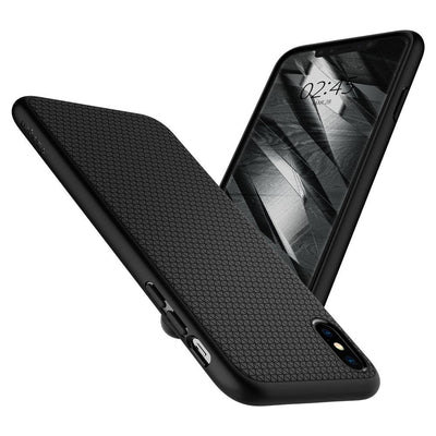 Spigen Liquid Air Case for iPhone X / XS - Matte Black