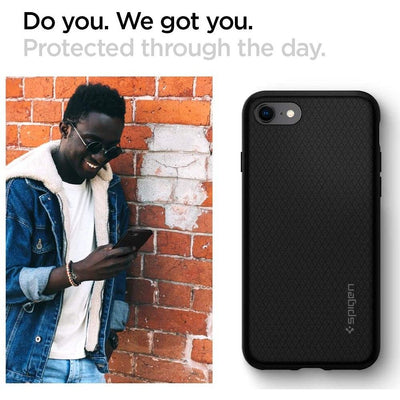 Spigen Liquid Air Case for iPhone 7 / 8 / SE 2020 / SE 2022 - Black