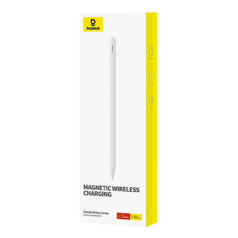 Active stylus Baseus Smooth Writing Series with wireless charging (White) - Product Image 3