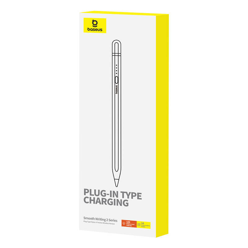 Active stylus Baseus Smooth Writing Series with wireless charging, lightning (White) - Product Image 3