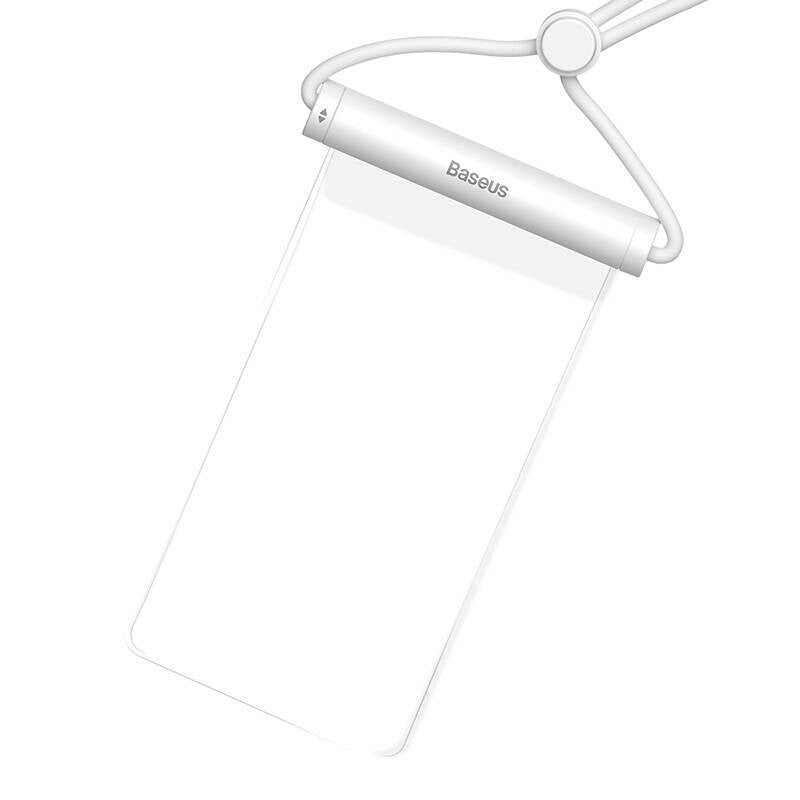 Waterproof phone case Baseus AquaGlide with Cylindrical Slide Lock (white) - Product Image 9