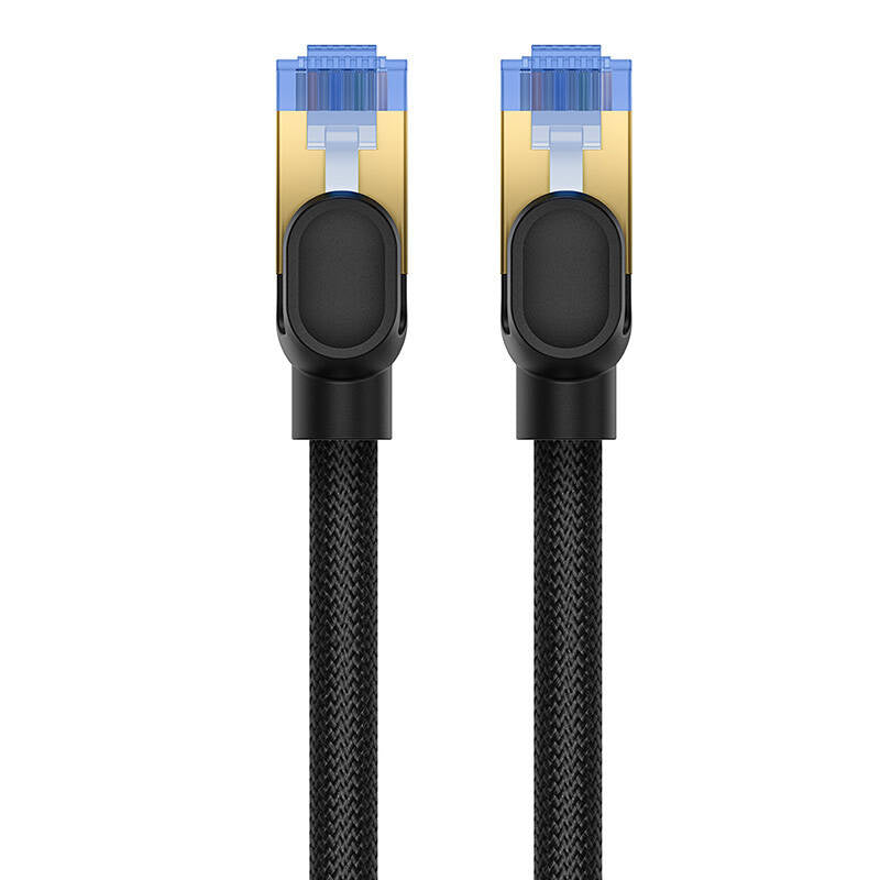 Braided network cable cat.7 Baseus Ethernet RJ45, 10Gbps, 15m (black) - Product Image 4