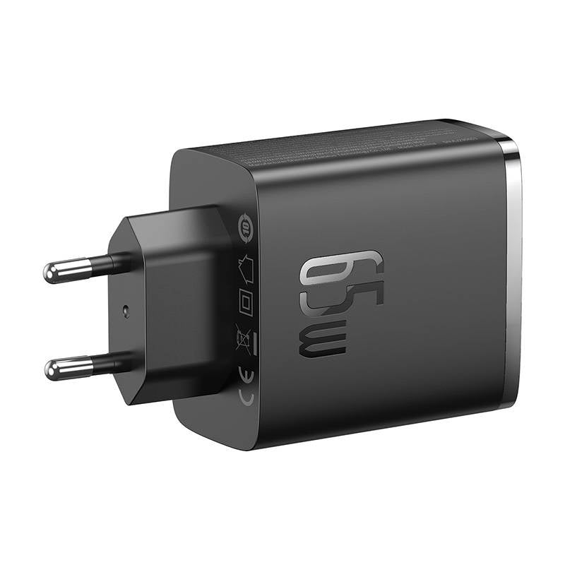 Wall charger Baseus OS-Cube Pro 2xUSB-C + USB, 65W (black) - Product Image 4