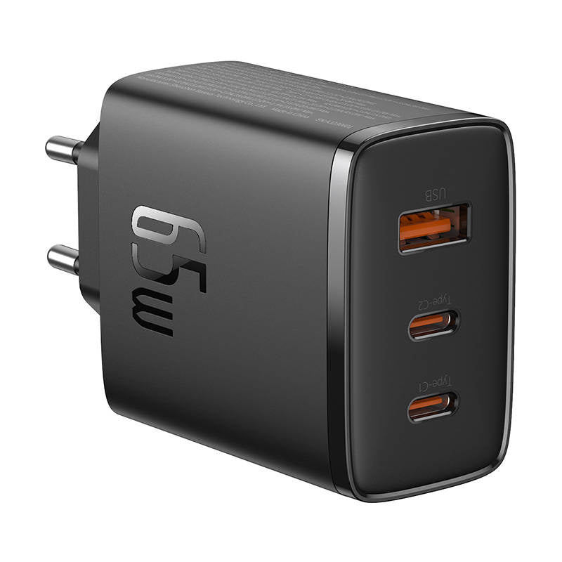 Wall charger Baseus OS-Cube Pro 2xUSB-C + USB, 65W (black) - Product Image 5