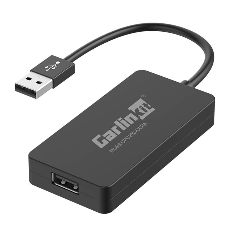 Carlinkit CCPA wireless adapter Apple Carplay/Android Auto (black) - Product Image 2