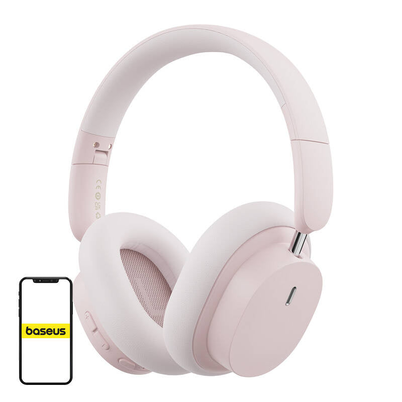 Baseus Bowie D05 Wireless Headphones Bluetooth 5.2 (golden rose) - Product Image 1