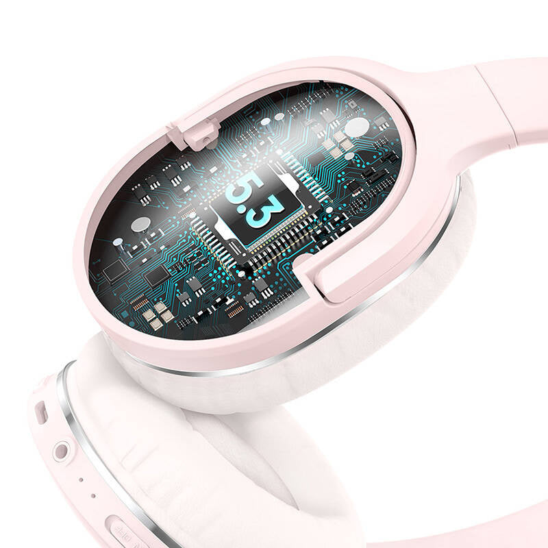 Wireless headphones Baseus Encok D02 PRO (pink) - Product Image 4