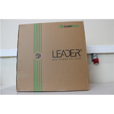 SALE OUT. Gamemax | Case | LEADER 2 BK | E-ATX | SALE OUT. Gamemax DAMAGED PACKAGING