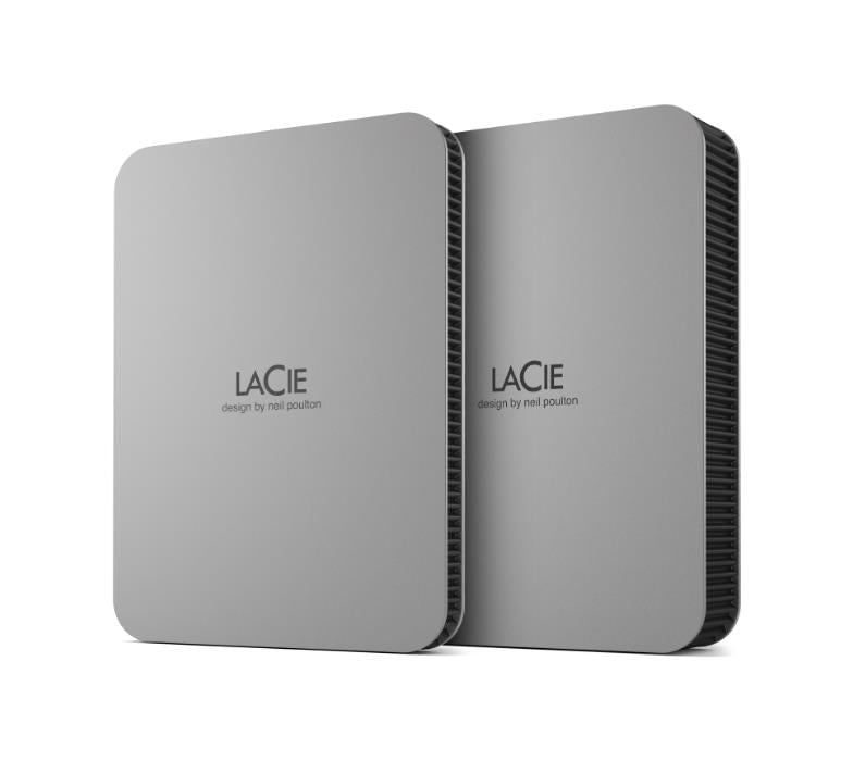 External HDD LACIE Mobile Drive Secure STLR4000400 4TB USB-C USB 3.2 Colour Space Gray STLR4000400