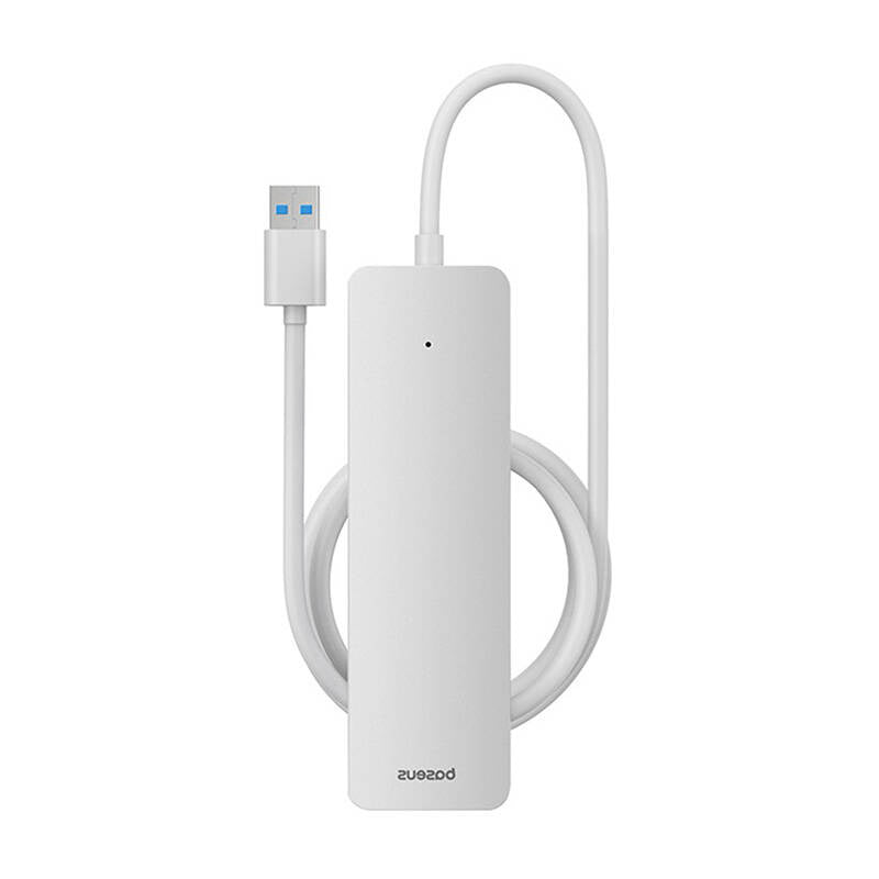 4in1 Hub Baseus UltraJoy Lite USB-A to USB 3.0 1m (white) - Product Image 3