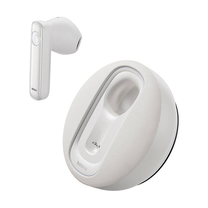 Smart wireless earpiece for car Baseus CM10 (white) - Product Image 2