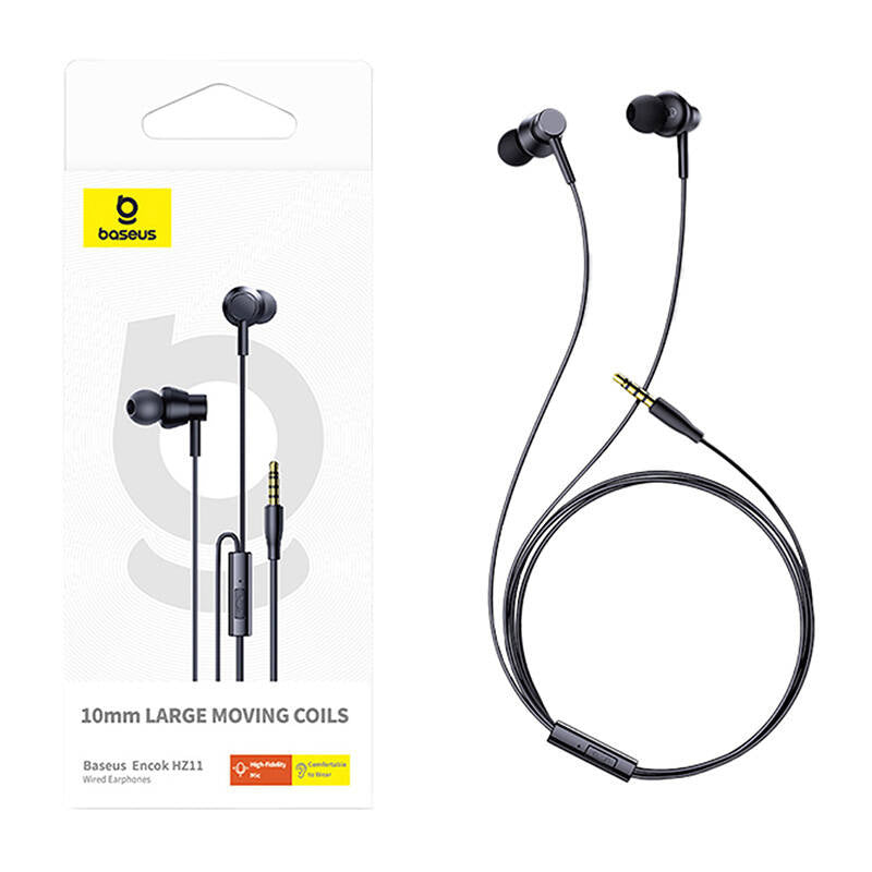 Baseus Encok HZ11 headphones - black - Product Image 6