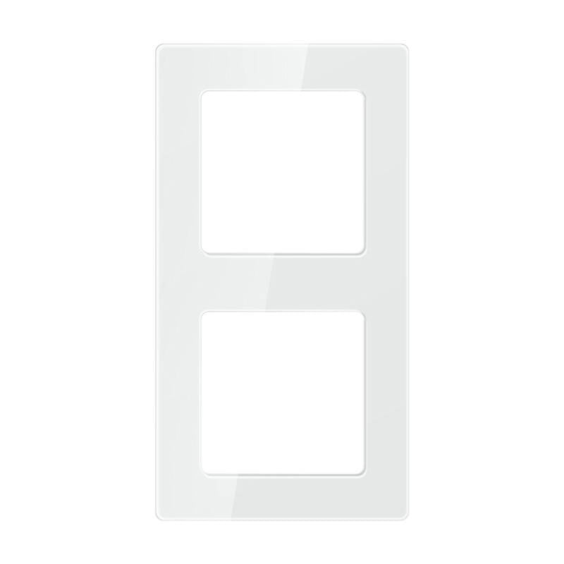 Double frame socket Avatto N-TS10-Frame-W2 (white) - Product Image 1