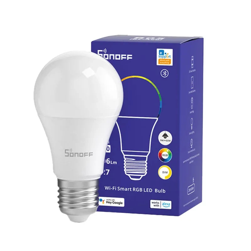 Intelligente LED-WLAN-Glühbirne Sonoff B02-BL-A60