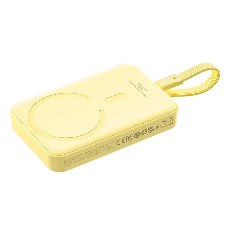 Powerbank Baseus Magnetic Mini 10000mAh 30W MagSafe (yellow) - Product Image 2