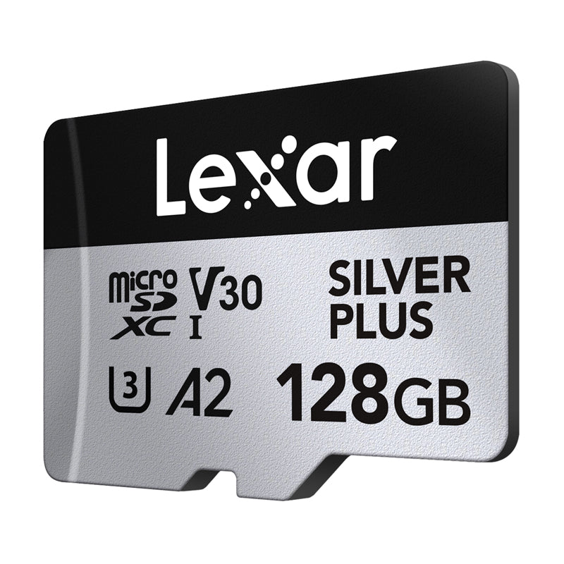 Karta pamięci Lexar High-Performance Silver Plus microSDXC 128GB + adapter - Image 4