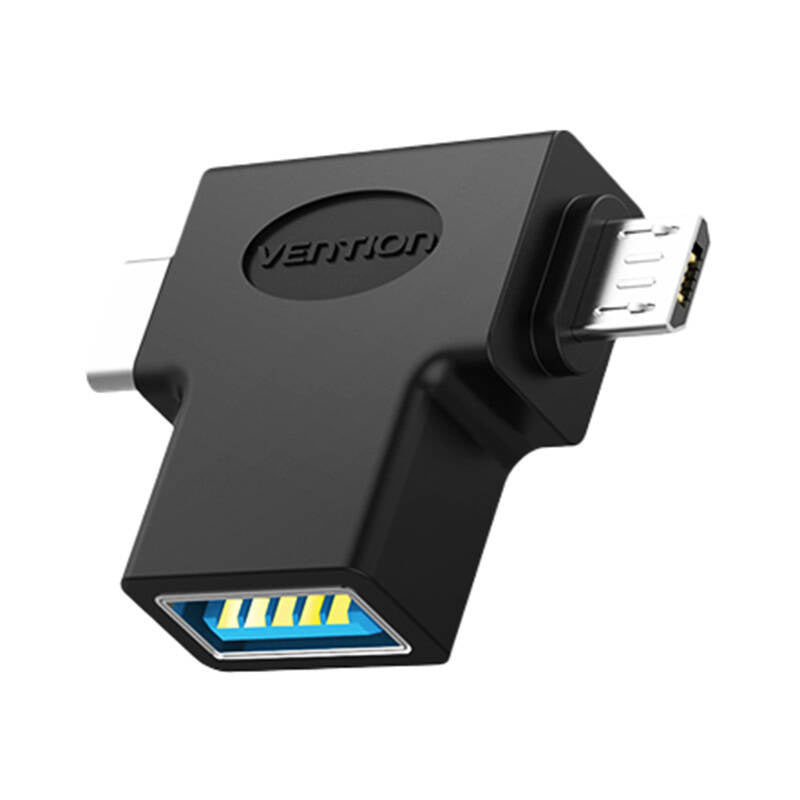 Adapter OTG USB 3.0 auf USB-C und Micro USB Vention CDIB0