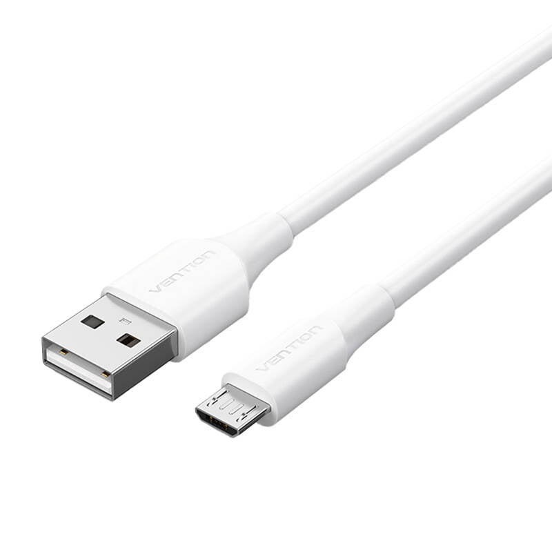 Kabel USB 2.0 auf Micro USB Vention CTIWF 2A 1m (weiß)