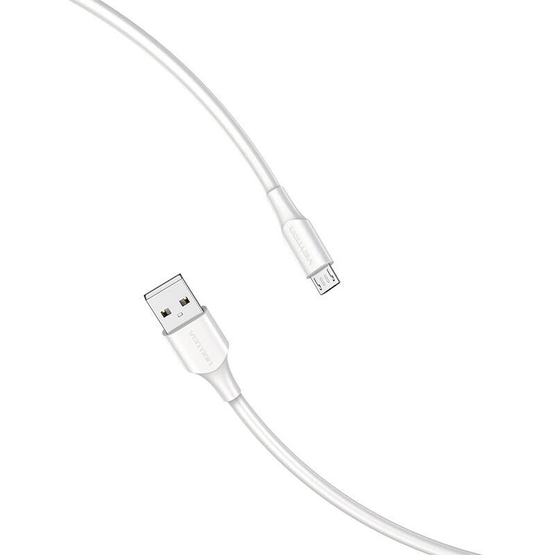Kabel USB 2.0 auf Micro USB Vention CTIWF 2A 1m (weiß)