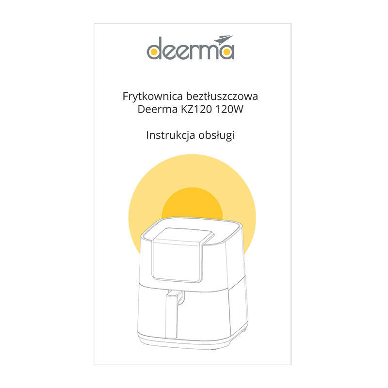 Air Fryer Deerma KZ120 1700W