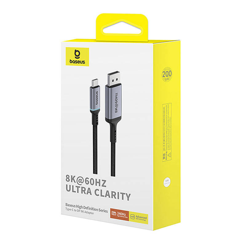 Adapter Baseus USB-C na DisplayPort 2m - Product Image 7