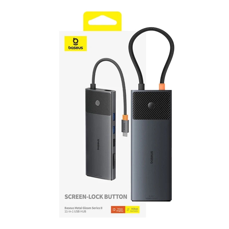 Baseus Metal Gleam Series Multi-functional Type-C - Product Image 3