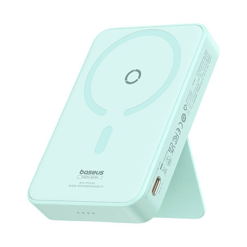 Powerbank Baseus MagPro Magnetic 5000mAh 20W, MagSafe (mint) - Product Image 1
