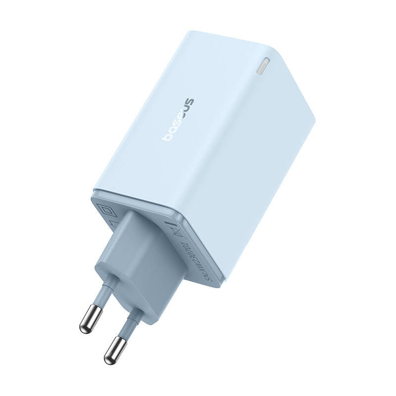 Baseus GAN6 Pro Fast Charger, 2xUSB-C + 2xUSB, 65W (blue) - Product Image 1
