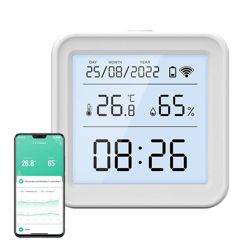 Smart temperature and humidity sensor WiFi Gosund S6 LCD Tuya - Product Image 2