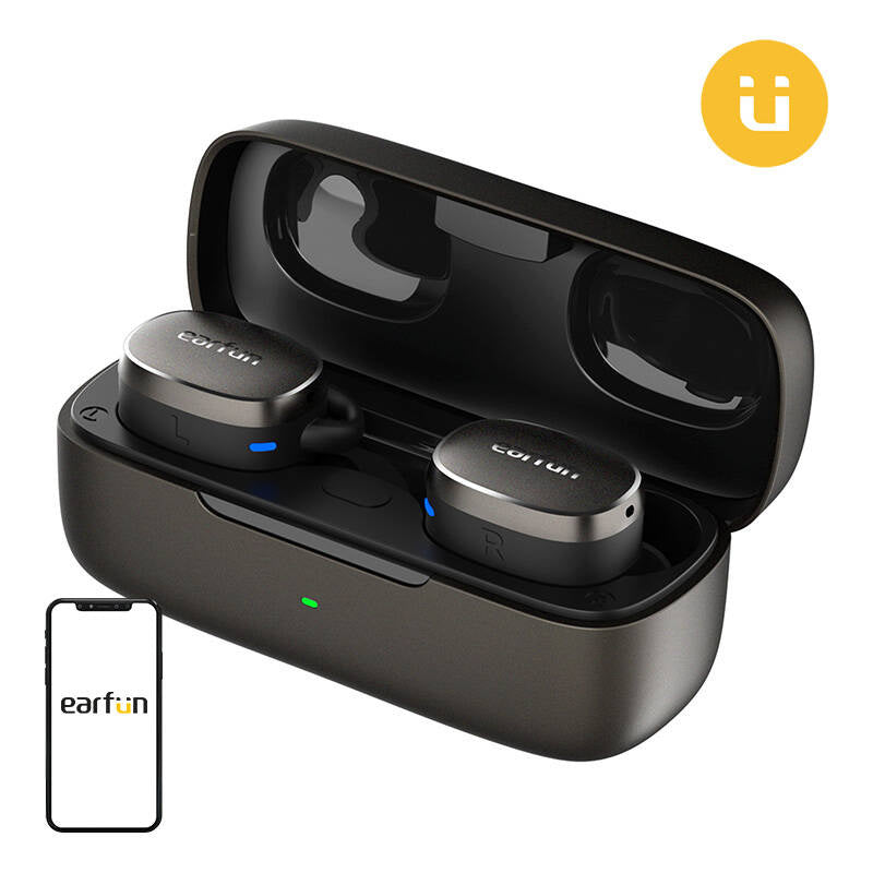 Earphones TWS EarFun Free Pro 3, ANC (black) - Product Image 1
