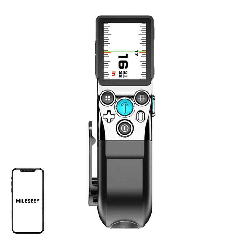 Mileseey XTAPE1 Laser Distance Meter with a 100-meter measuring tape - Image 1
