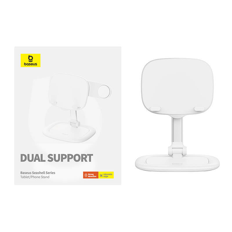 Tablet/Phone Stand Baseus Seashell Series White - Product Image 2