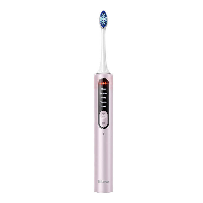Sonic toothbrush with app, tips set and travel etui S3 (pink) - Product Image 2