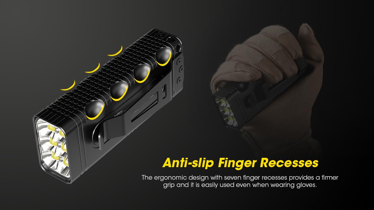 FLASHLIGHT TINY MONSTER SERIES/12000 LUMENS TM12K NITECORE