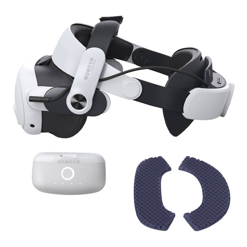 BOBOVR M3 Pro Head Strap + Battery pack for Oculus Quest 3 / Quest 3S - Product Image 2