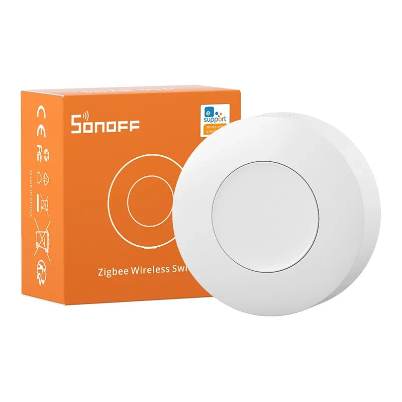 Smart Zigbee Wireless Button Sonoff SNZB-01P (runde Fernbedienung)