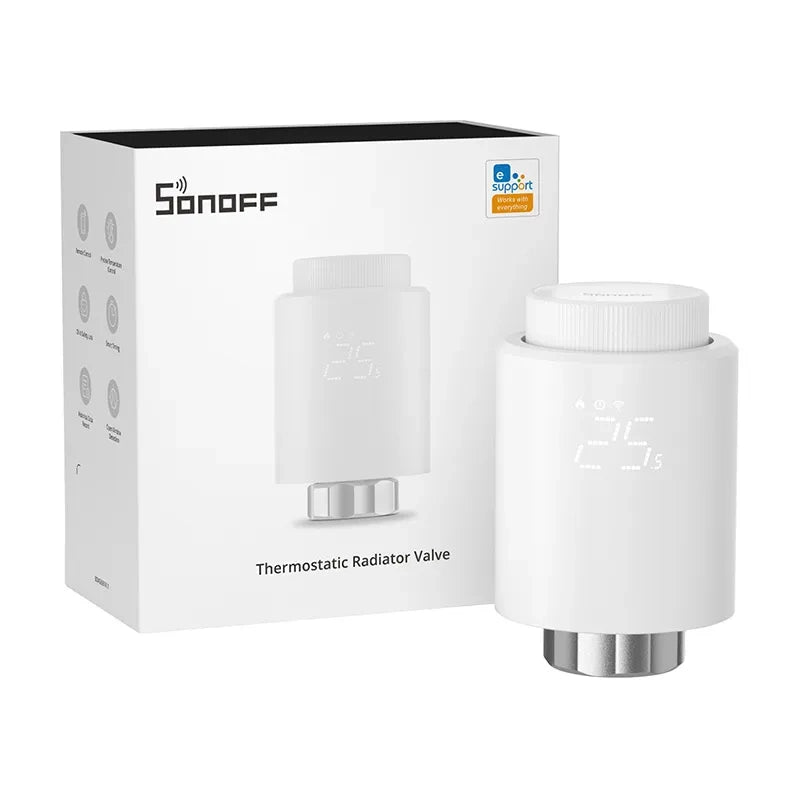 Smart Thermostat Radiator Valve Sonoff TRVZB Zigbee 3.0 - Product Image 4