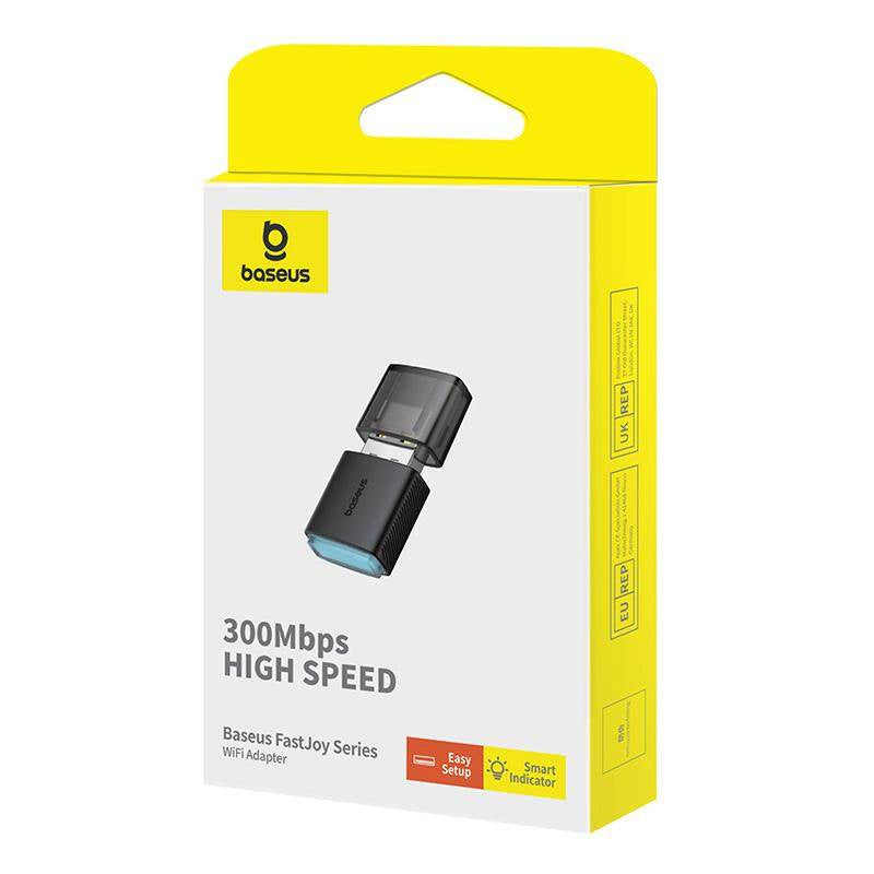 Adapter WiFi Baseus FastJoy 300Mbps (czarny) - Product Image 10