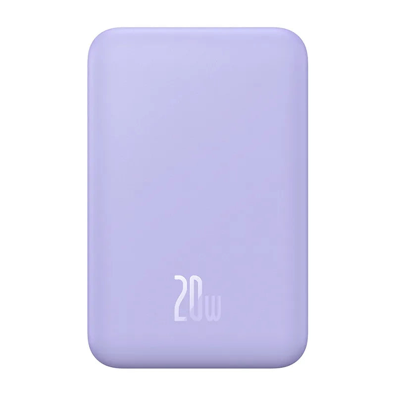Magnetic Mini Powerbank Baseus 5000mAh 20W (purple) - Product Image 1